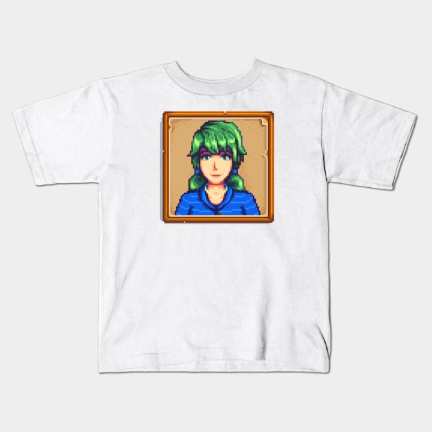 Caroline Portrait Kids T-Shirt by SpriteGuy95